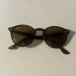 Ray Ban RB2180 Polished Light Havana Tortise sunglasses